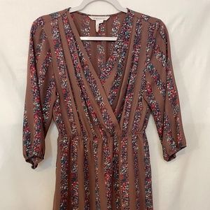 BCBGeneration Taupe Wrap Dress. Sz XS.